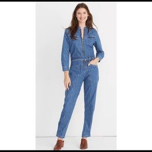 NWT Madewell x Mih Jeans Margot Denim Jumpsuit